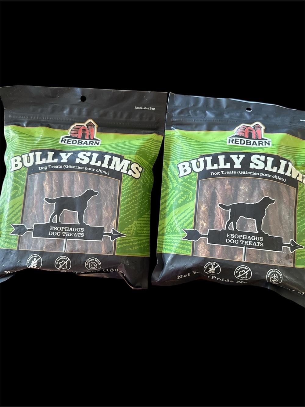 Redbarn Bully Slims Esophagus Dog Treats - Bundle of 2 Exp 4/2029